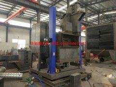 大口徑鋼管外壁拋丸機